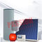 Calentador de agua solar a presión fractura, capa Titanium azul del calentador de agua de la placa plana 